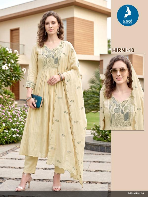 Kaya hirni anarkali 3pcs kurtis wholesale